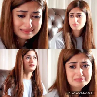 😭 4e555491 悲伤, 哭泣, 情绪化, 女人 telegram sticker