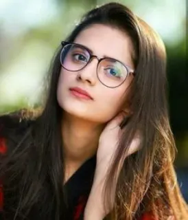 🙊 c7ecfabe 女人, 女孩, 肖像, 眼镜, 人, 女性 telegram sticker