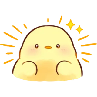 ✨ e74ab615 cute, blob, kawaii, chibi, sparkles telegram sticker