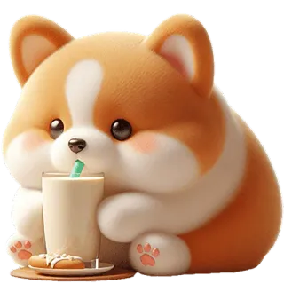 Милый Чибби @Nyasticks telegram stickers