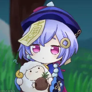 Genshin [ @Kaizuryu ] @Cutie_Siya :: @fStikBot telegram stickers