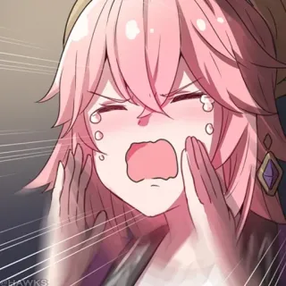 💠 dc321bfc llorando, anime, triste, emocional, manga whatsapp sticker