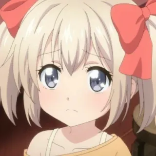 😍 5f1df817 anime, girl, character, cute, pigtails whatsapp sticker