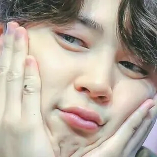 ☺ 321b3bcb Orang, Wajah, Pipi tembem, Idola, Lucu, Potret whatsapp sticker