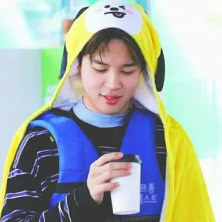 ☺ 410d41b5 Jimin kpop, bts, jimin, chimmy, idola, korea selatan, jaket pelampung whatsapp sticker
