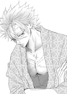 Sanemi hot :: @fStikBot telegram stickers