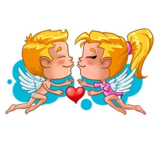 John&Eva whatsapp stickers