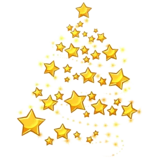 🎄 c98757a1 star, gold, sparkle, decorative, christmas telegram sticker
