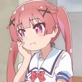 🎐 0cada236 อนิเมะ, ผู้หญิง, น่ารัก, มังงะ, ตัวละคร telegram sticker