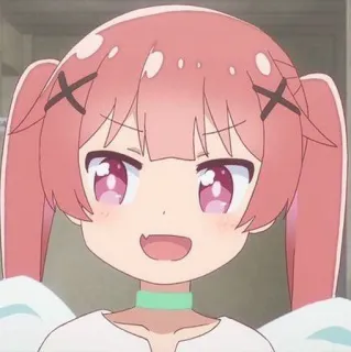 🌸 b0a9eeda อนิเมะ, น่ารัก, ผู้หญิง, ผมสีชมพู, การ์ตูน telegram sticker