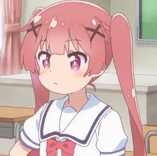 🌸 cb3b1709 อนิเมะ, ผู้หญิง, ชุดนักเรียน, น่ารัก, การ์ตูน telegram sticker