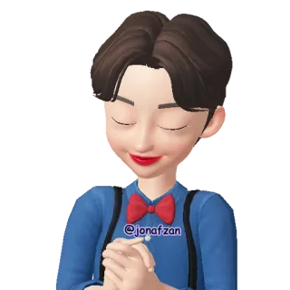 ☺️ 1107318b @jonafzan Avatar, Orang, Pria, Potret whatsapp sticker