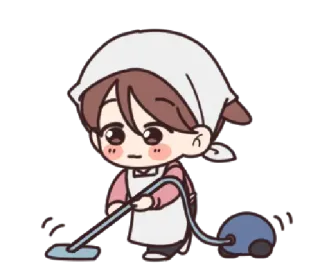 Cute Boy • @xxyuji whatsapp stickers