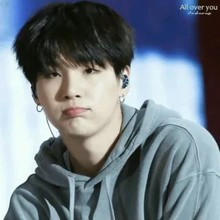 🍪 74448e37 Suga All over you
I'm all over suga kpop, idol, min yoongi, fan, bts, musica whatsapp sticker