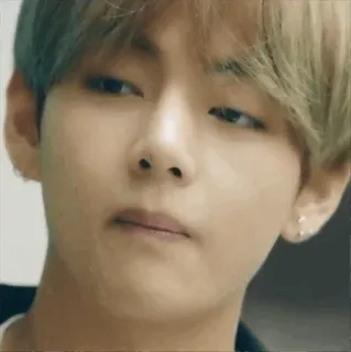 🖤 ef397184 Kim Taehyung 韩流, 韩语, 音乐, 防弹少年团, V telegram sticker