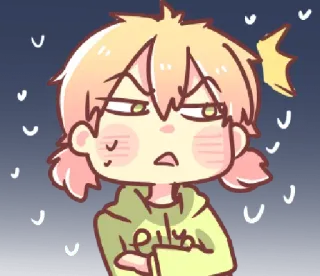 😨 082ac3eb jelly ゼリー, キャラクター, 漫画, 怒り, かわいい telegram sticker