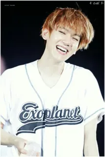 🐚 9f56d4bd Exoplanet kpop, sänger, exo, baekhyun, idol, asiatisch whatsapp sticker