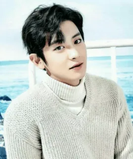 cute chanyeol by @f4kelove telegram stickers