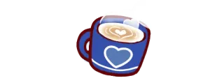 ☕️ 05fa3451 Kaffee, Latte, Herz, Getränk, Tasse, Liebe whatsapp sticker