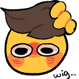 😶 40c4f200 Emoji, Sonrojo, Lindo, Cara, Emoción telegram sticker