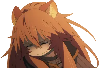 🤮 21884325 Raphtalia Rising of the Shield Hero Аниме, Исекай, Фэнтези, Рафталия telegram sticker