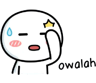 😯 833321af welp 卡通, 角色, 贴纸, 好吧, 表情 telegram sticker