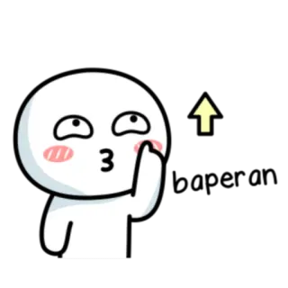 👆 564082ca Cartoon, Sticker, Süß, Emoji, Pfeil telegram sticker