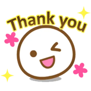 🙏 4698b619 Thank you merci, gratitude, mignon, smiley, positif, expression, dessin animé whatsapp sticker
