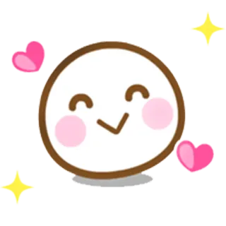 😊 a06fef3a mignon, kawaii, adorable, autocollant, animation whatsapp sticker