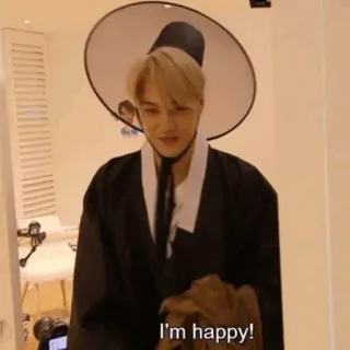 🌻 5fc281c4 I'm happy! whatsapp sticker