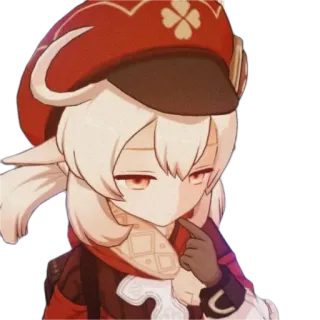 🤔 932d6ed2 Klee Genshin Impact Кли, Genshin Impact, аниме, игра, персонаж, милый whatsapp sticker