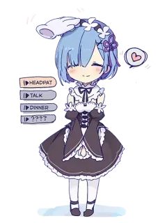 Headpats @CozyFocx telegram stickers