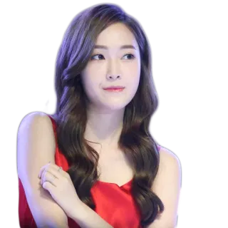 🙄 3ff3b609 女人, 人, 肖像, 女性, 红裙 telegram sticker