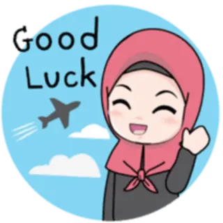 Cute Hijab👰 ~by @pixels_NFT telegram stickers