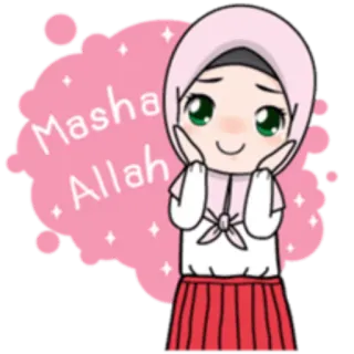 Cute Hijab👰 ~by @pixels_NFT telegram stickers