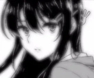 🖤 264f4320 Anime, Meisje, Personage, Schattig, Kunst telegram sticker