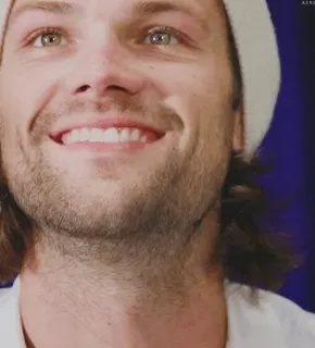 😃 a8a858a4 đàn ông, nụ cười, chân dung, khuôn mặt, người đàn ông có râu telegram sticker