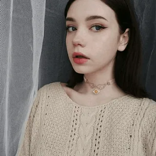 🥨 2092a208 女人, 肖像, 人, 女孩, 美女, 女性 whatsapp sticker