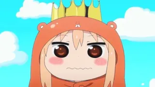 😐 f1a59d55 Umaru Doma Himouto! Umaru-chan 애니메이션, 우마루, 귀여운, 만화 telegram sticker