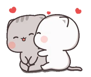 😘 0299e7f0 แมว, ความรัก, น่ารัก, คาวาอิ, หัวใจ, ความรักใคร่ telegram sticker