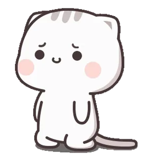 ☹️ 448dbecd แมว, ลูกแมว, น่ารัก, สติกเกอร์, การ์ตูน telegram sticker