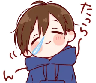 🥺 6c310549 たらーん 애니메이션, 울음, 행복, 만화, 눈물 telegram sticker
