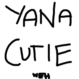 😬 d30833e5 YANA CUTIE whatsapp sticker