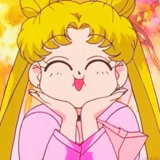 🍯 67691107 Sailor Moon Anime, Dessin animé, Mignon, Sailor Moon telegram sticker
