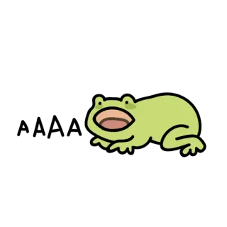 😛 1229f7b5 AAAAAAA rã, animal, fofo, meme, AAAAAAA telegram sticker