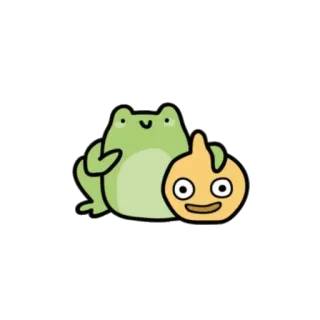 👅 452a0cab Howl's Moving Castle Calcifer, Studio Ghibli, dedo do meio, ofensivo, anime, desenho animado, O Castelo Animado, adesivo telegram sticker