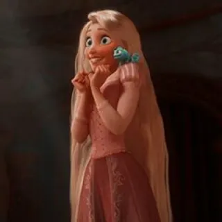 🌻 0391167a Rapunzel Tangled 迪士尼, 公主, 动画, 长发公主, 电影 telegram sticker