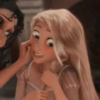 🌻 5eb7274f Rapunzel Tangled 卡通, 动画, 迪士尼, 公主 telegram sticker