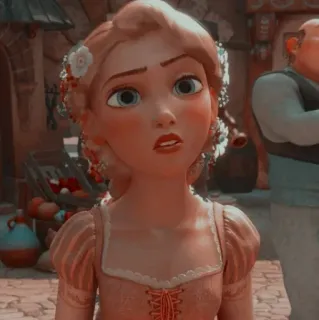 🌻 78b35f7d Rapunzel Tangled 迪士尼, 公主, 卡通, 长发公主, 电影 telegram sticker