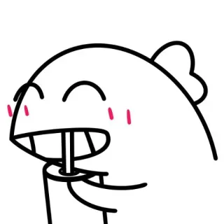 🥤 1975d77a 만화, 물고기, 그림, 귀여운, 동물, 단순한, 라인 아트 telegram sticker